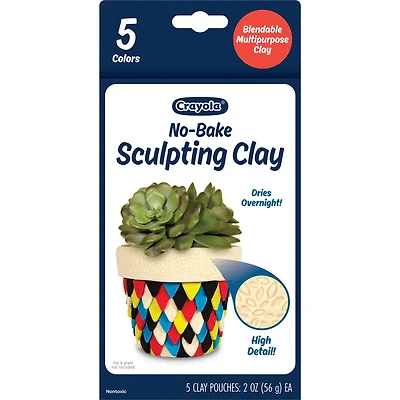 Crayola® No Bake Sculpting Clay, 5ct.