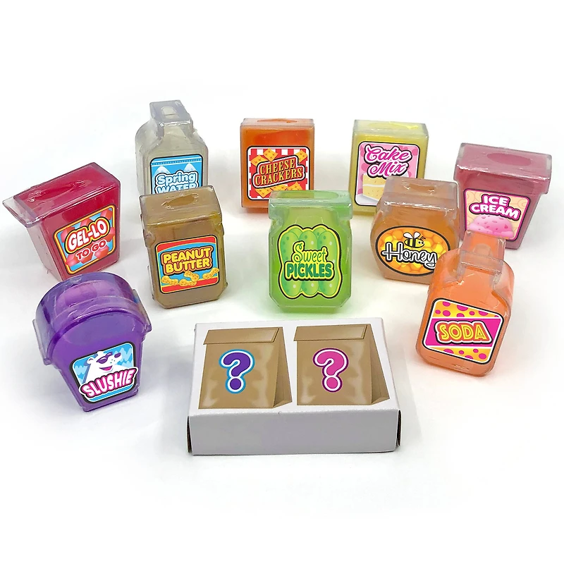 Cra-Z-Slimy® Mini Mania™ Slimy Food Scented Slime Set