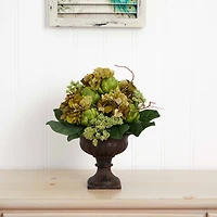 14" Artichoke Centerpiece Arrangement in Planter