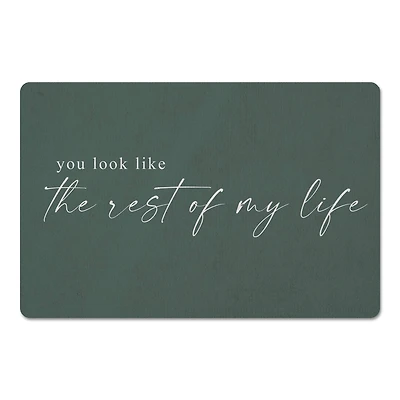 Rest Of My Life 18" x 27" Floor Mat