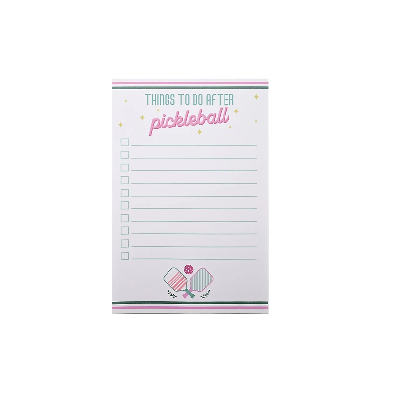 Assorted 6" x 9" Pickleball Notepad, 1pc. by Fab Finds