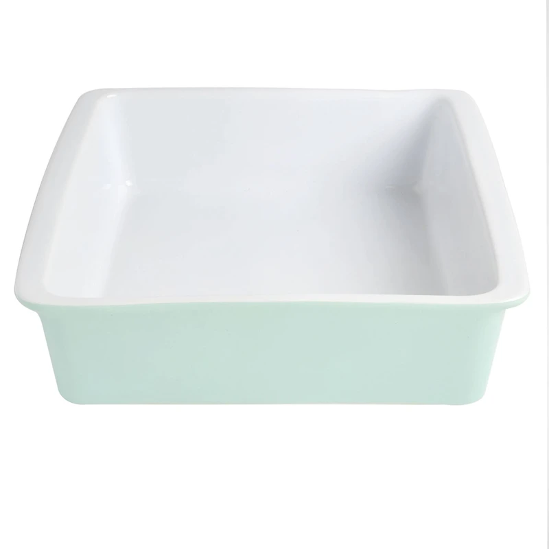Martha Stewart 8.25" Mint Ceramic Baker
