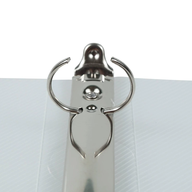 JAM Paper 1" Clear Plastic Mini 3-Ring Binder