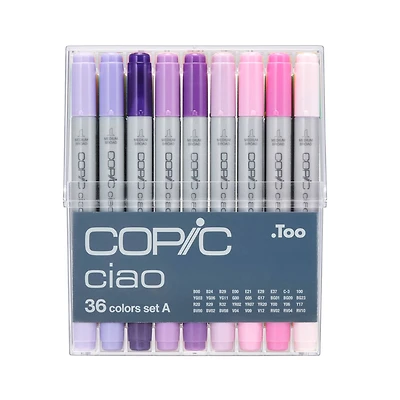 Copic® Ciao 36 Color Marker Set A
