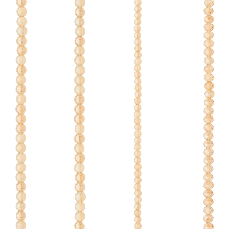 Amber Glass Mixed Beads by Bead Landing™