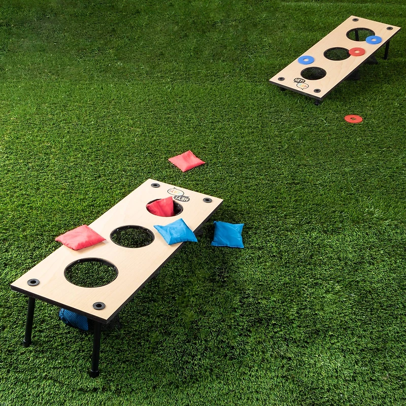 Toy Time 2-in-1 Washer Pitch & Beanbag Toss Set