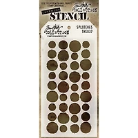 Stampers Anonymous Tim Holtz® Splotches Layered Stencil