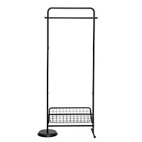 Honey Can Do Swivel Entryway Coat Rack with Shoe Storage