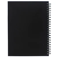 ArtSkills® Black Spiral Sketchbook with Perforated Pages, 9" x 12"
