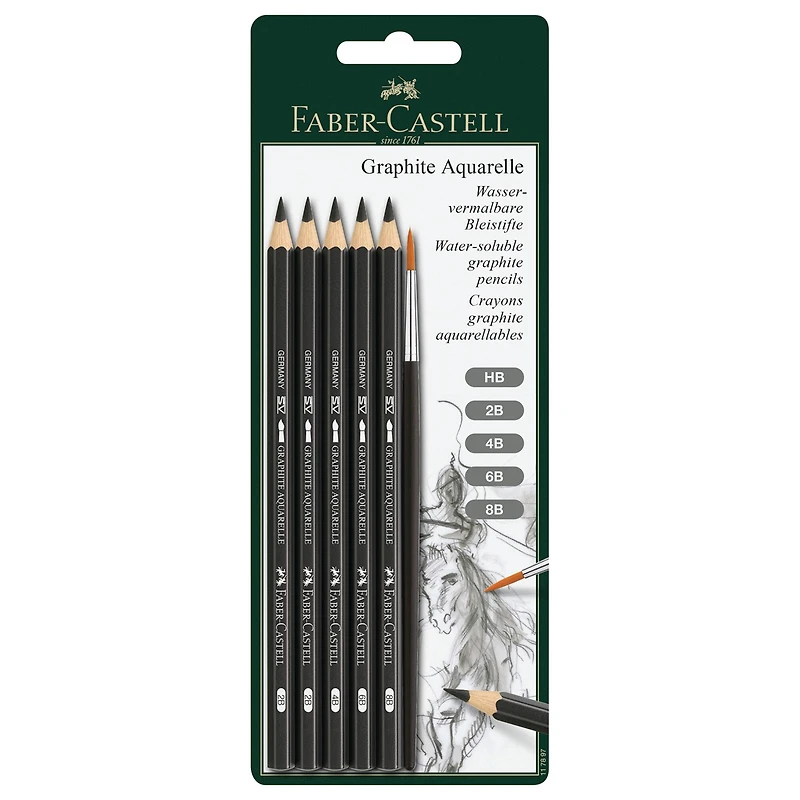 Faber-Castell® Graphite Aquarelle Pencil Set