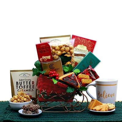 A Holiday Classic Old Fashioned Sleigh