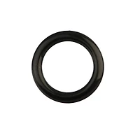 2" Black Plastic Cabone Rings, 5ct. by Loops & Threads®