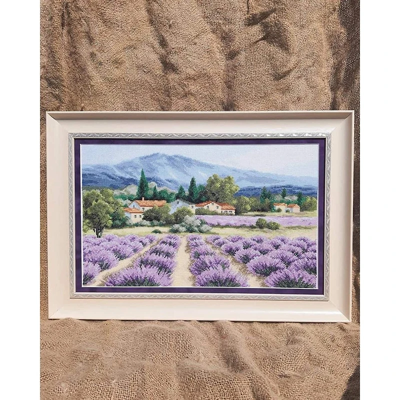 Charivna Mit Cross Stitch Kit Mountain Lavender