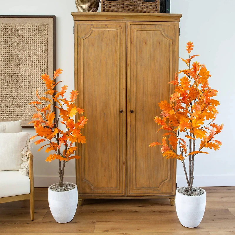 5ft. Artificial Autumn Oak Tree