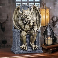 Design Toscano Large Hemlock's Gargoyle Throne Statue