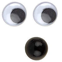 Flair Originals 1/2" Eyes & Nose Shank Buttons, 3ct.