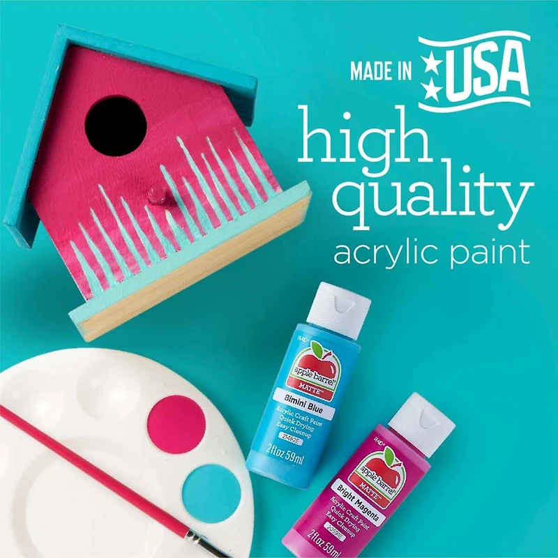 Apple Barrel® Acrylic Neon Paints & Mod Podge 13 Piece Set