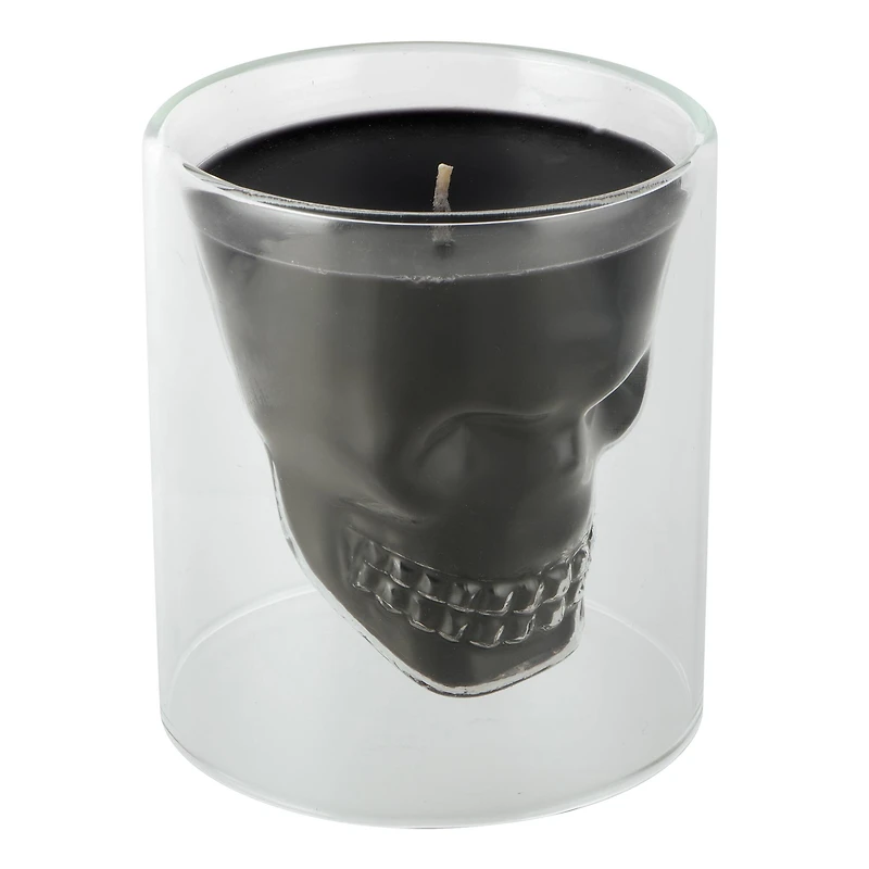 Black Skull Phantom Fog Scented Jar Candle by Ashland®