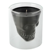 Black Skull Phantom Fog Scented Jar Candle by Ashland®