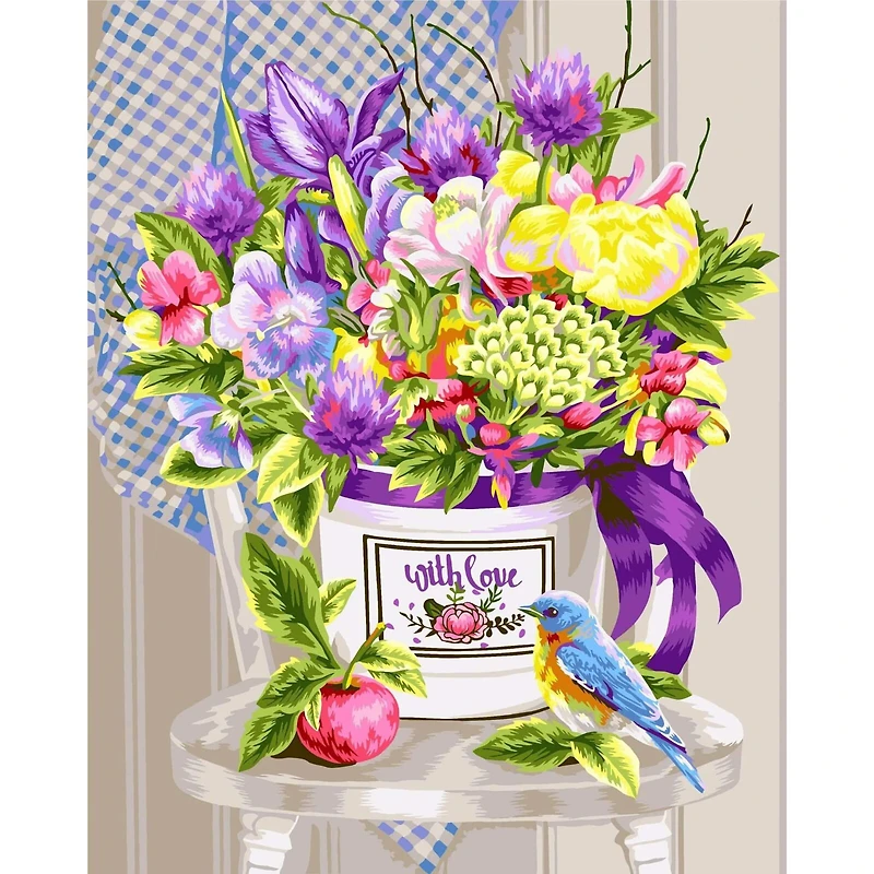 Crafting Spark With Love Painting by Numbers Kit