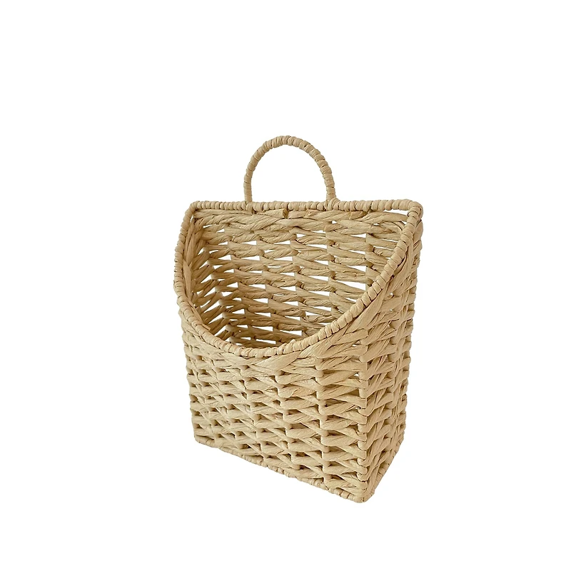 Hanging Woven Paper Wall Basket by Ashland