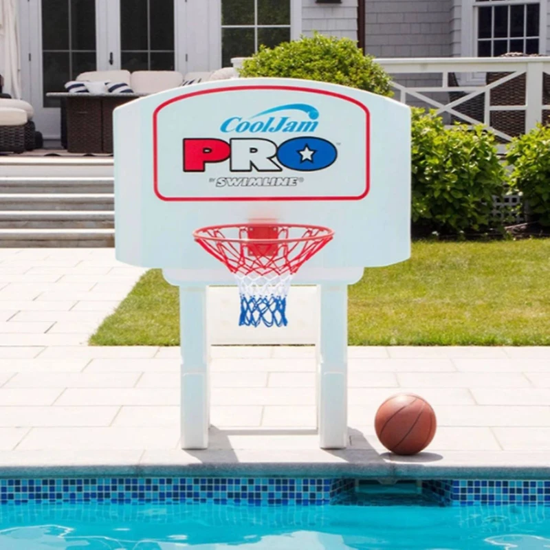 Swim Central 44" Cool Jam Pro Adjustable Poolside Extra Wide Water Basketball Game
