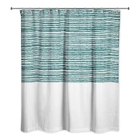 Half Line Shower Curtain
