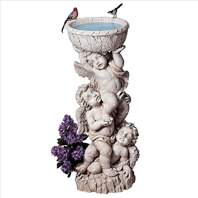 Design Toscano® 3ft. Three Cherubs with Urn Statue