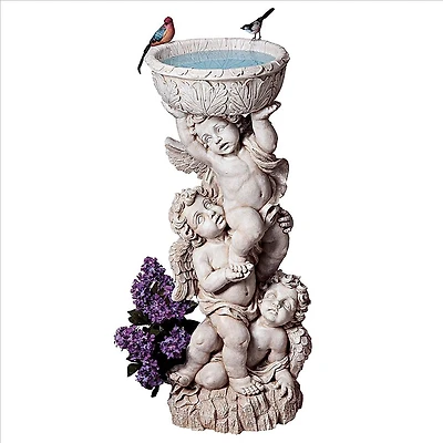 Design Toscano® 3ft. Three Cherubs with Urn Statue