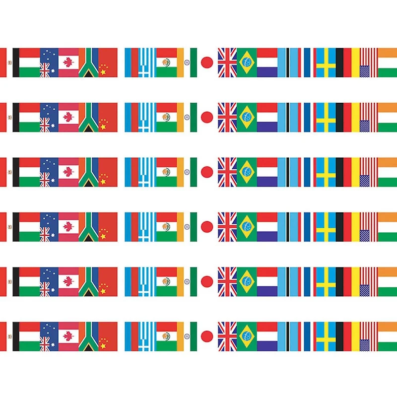Edupress™ International Flags Spotlight Border™, 210ft.