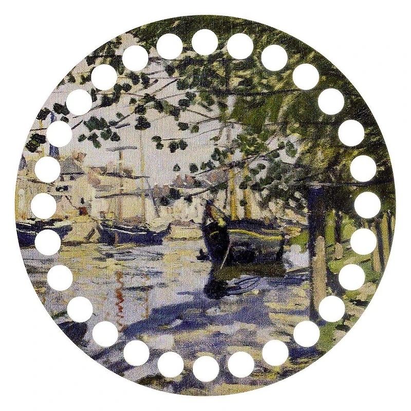 Wonderland Crafts Boat Painting Thread Organizer