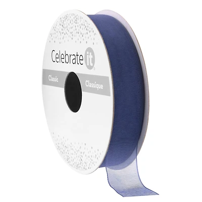 5/8" x 7yd. Sheer Organza Ribbon by Celebrate It® Classic