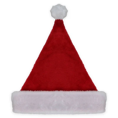 17" Traditional Red & White Santa Hat