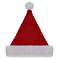 17" Traditional Red & White Santa Hat