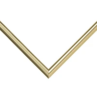 Frame USA Metal I Gold Single Image Picture Frame