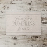 Farm Fresh Pumpkins Floor Mat