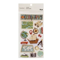 Geography Dimensional Stickers by Recollections™