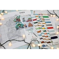 Letistitch Christmas Ornaments Counted Cross Stitch Kit