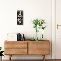 Stupell Industries Welcome Home Green Succulent Wreath Wall Plaque