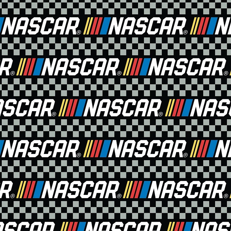 Camelot Fabrics Nascar Logo Fleece Precut Set