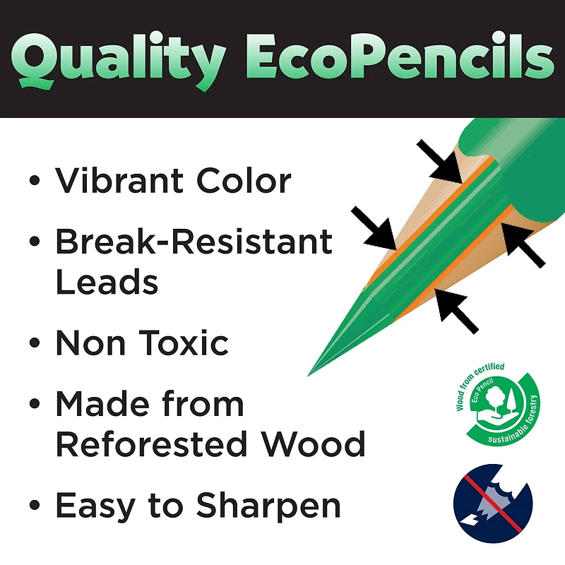 Faber-Castell® Metallic EcoPencil School Pack