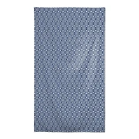 Radial Shibori Pattern Tablecloth