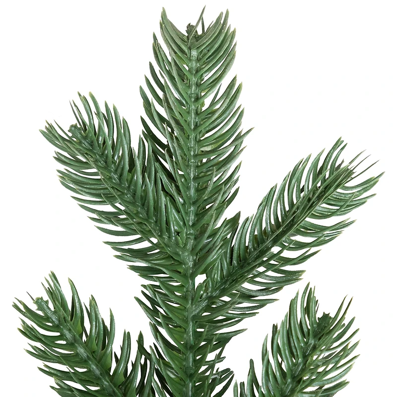 60" Green Pine Artificial Christmas Teardrop Swag