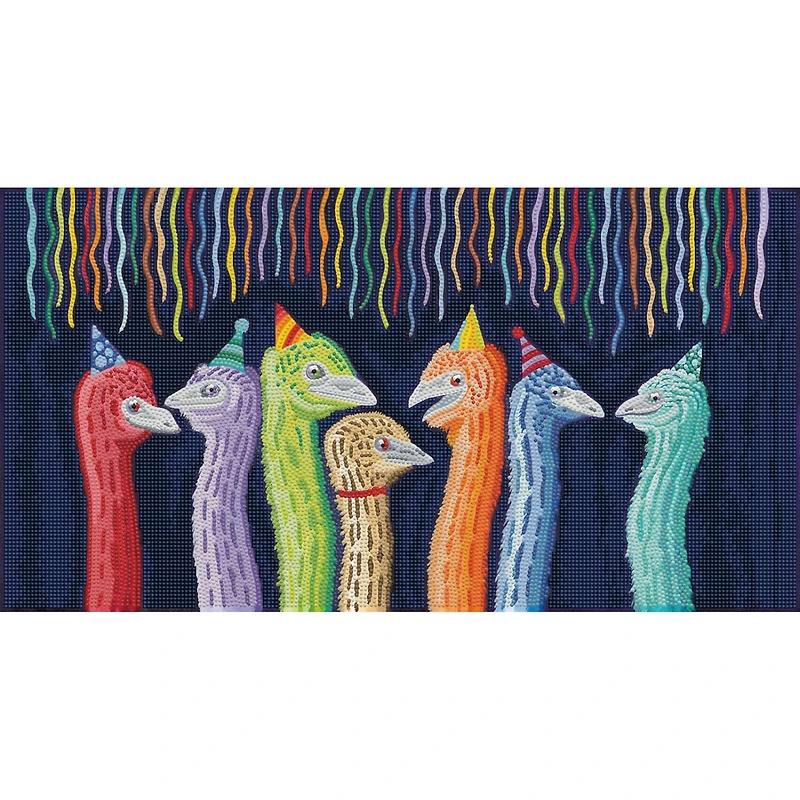 Diamond Dotz® Intermediate Party Chicks Diamond Facet Art Kit