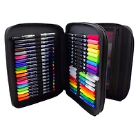 Tombow Black Zipper Marker Case