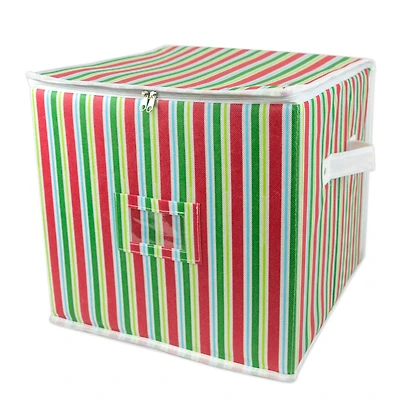 DII® Ornament Holiday Stripe Small Storage