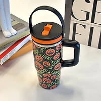 20oz. Jack-O'-Lantern Stainless Steel Insulated Tumbler by Ashland®