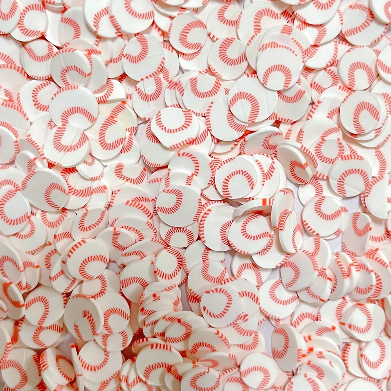 Specialty Glitter Baseball Shapes by Recollections™