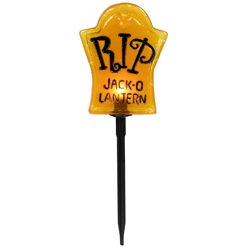 3ct. Tombstone Halloween Pathway Markers