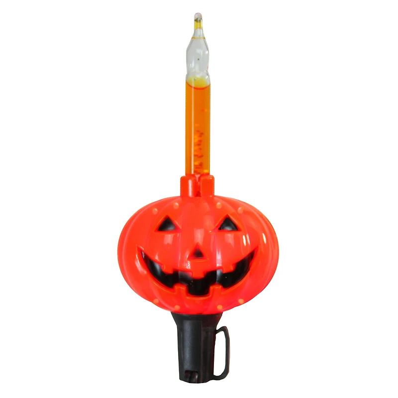 7ct. Jack O' Lantern Halloween Bubble Lights